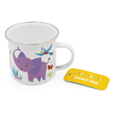 Jungle Animals Enamel Mug