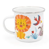 Jungle Animals Enamel Mug