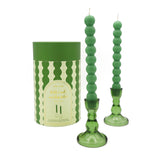 Willow and Belle Bobble Candle and Glass Holder Gift Set