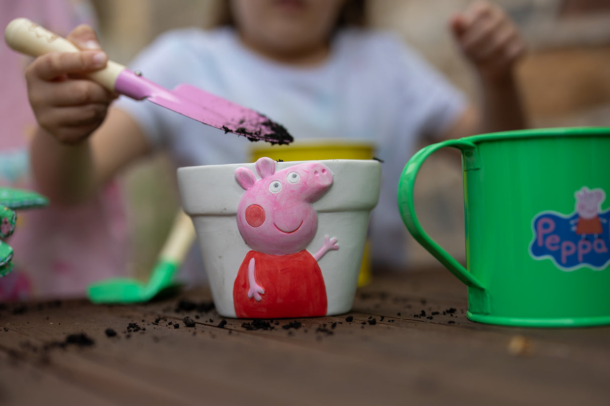 Peppa Pig Paint Your Own Plant Pot - Children's Craft Kit