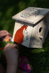 The Gruffalo Paint Your Own Bird House - Children's Craft Kit with Paints