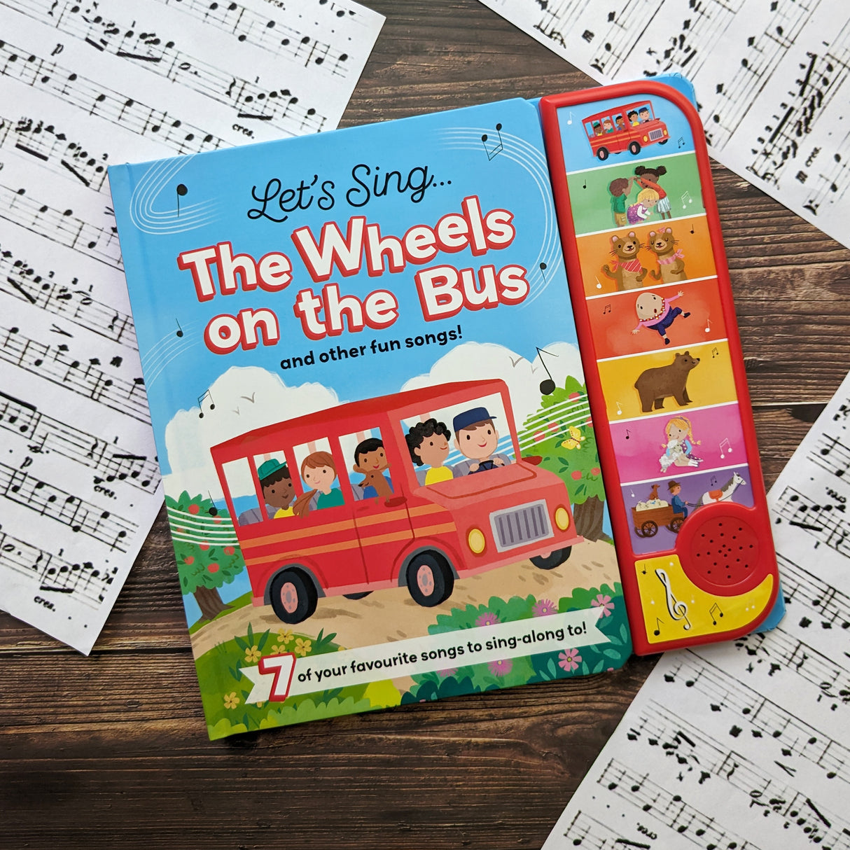 The Wheels On The Bus - Children's Nursery Rhyme Sound Book