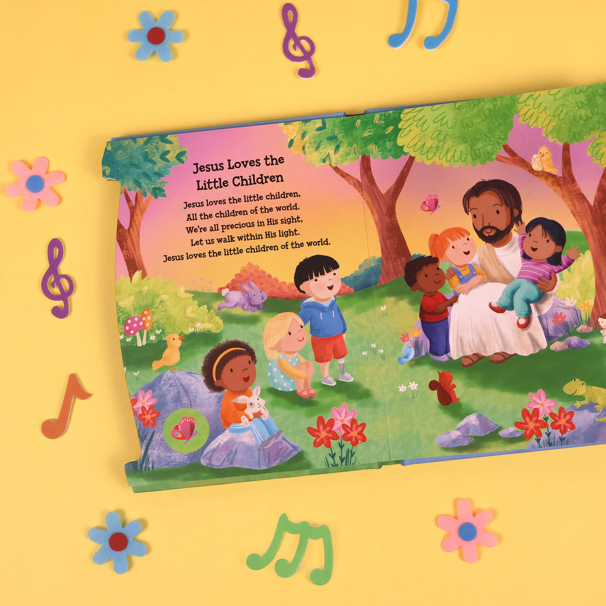 Jesus Loves Me! Children’s Sing-Along Bible Songbook – 6 Fun Bible Songs To Sing!