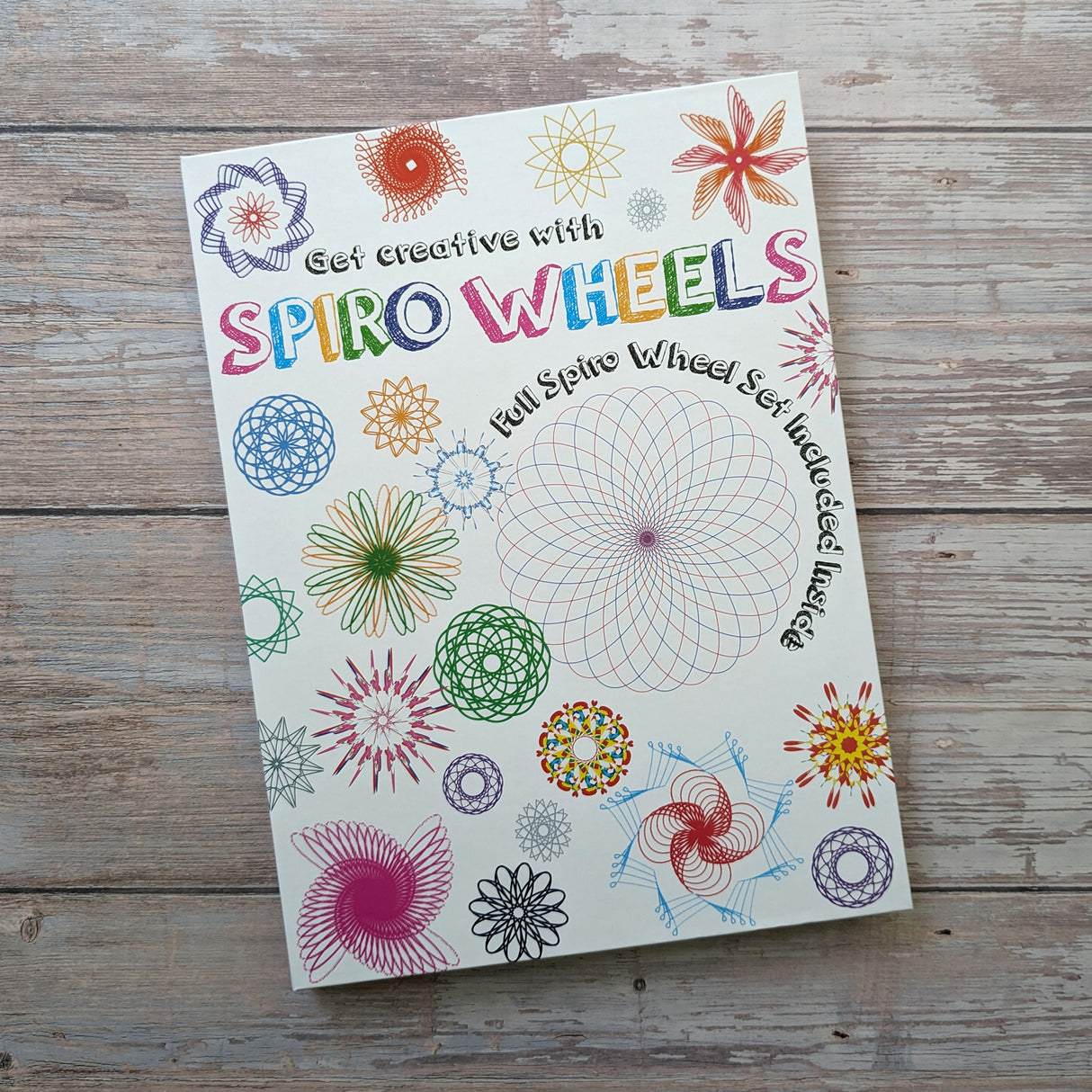 Get Creative With Spiro Wheels - Children's Activity Book - Includes Pad, Pens and Wheels