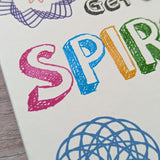 Get Creative With Spiro Wheels - Children's Activity Book - Includes Pad, Pens and Wheels