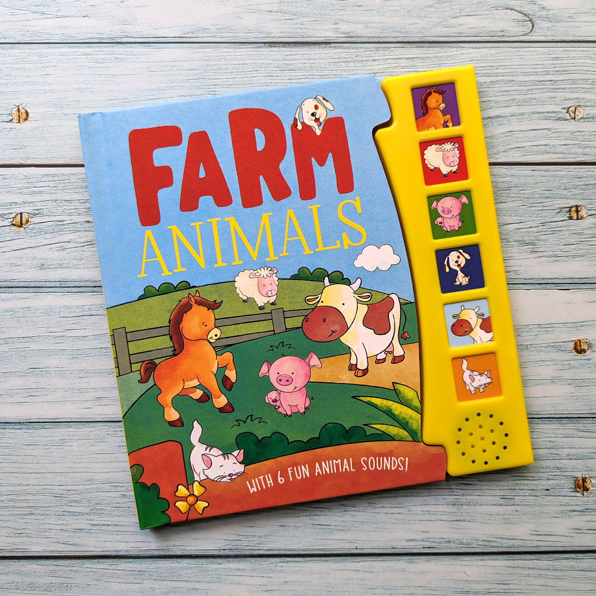 Farm Animals – Children’s 6 Button Sound Book