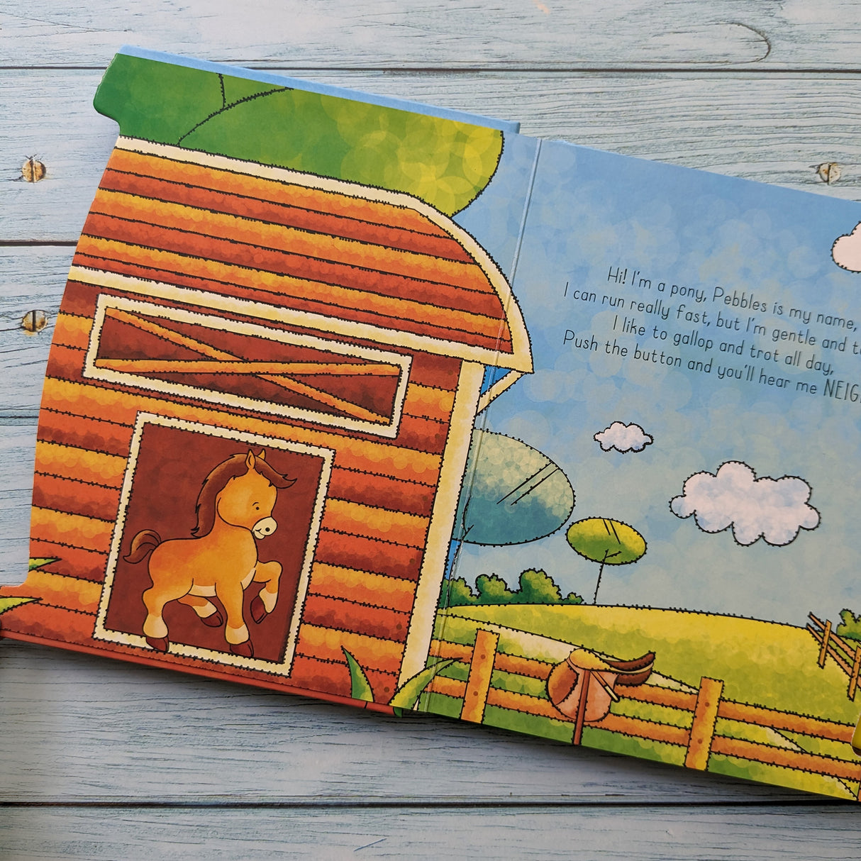 Farm Animals – Children’s 6 Button Sound Book