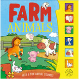 Farm Animals – Children’s 6 Button Sound Book