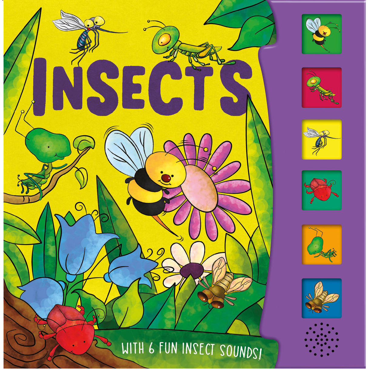 Insects – Children’s 6 Button Sound Book