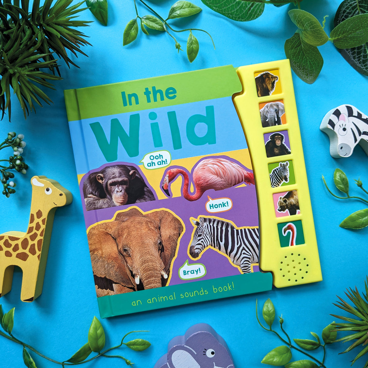 In The Wild – Children’s 6 Button Sound Book