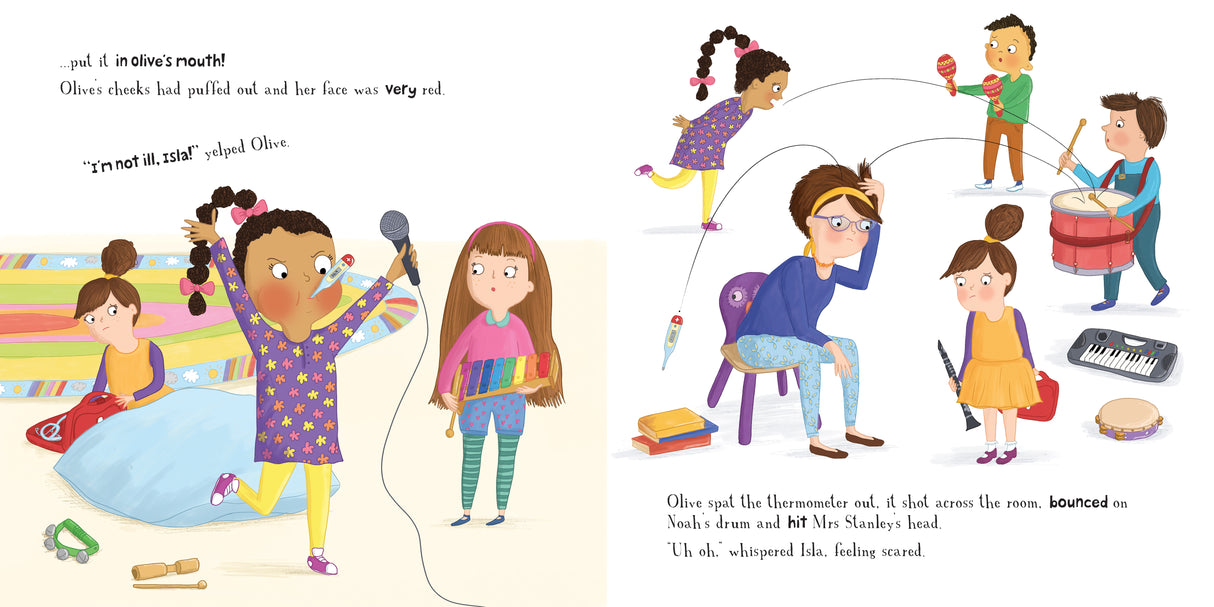 I'm not ill, Isla! - Children’s Picture Book