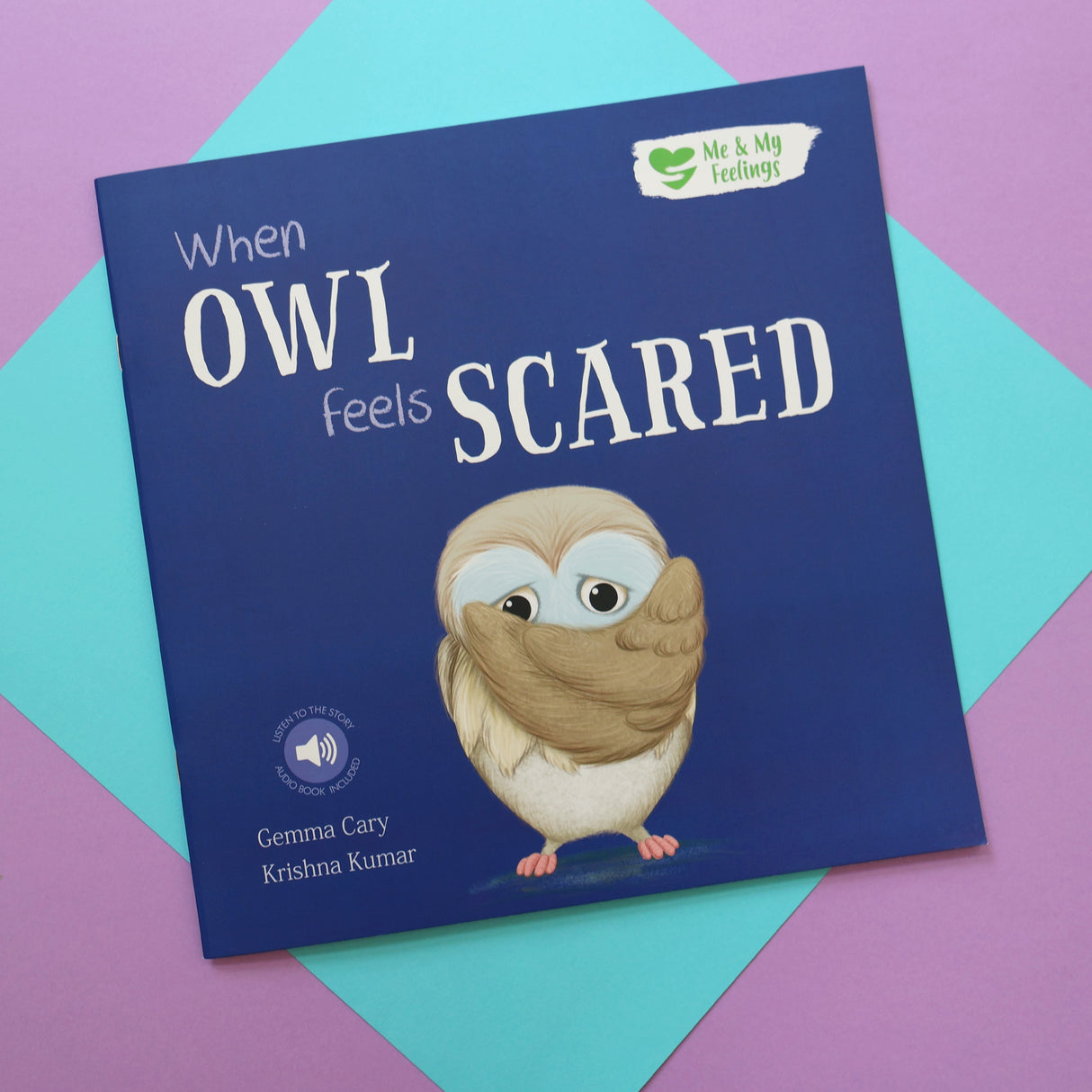 When Owl Feels Scared - Me And My Feelings Children's Paperback Book