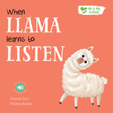 When Llama Learns to Listen - Me And My Feelings Children's Paperback Book