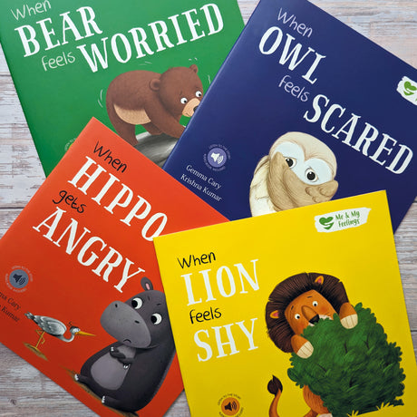 Me and My Feelings Storybook Collection – Four Picture Books To Help Children Understand Emotions