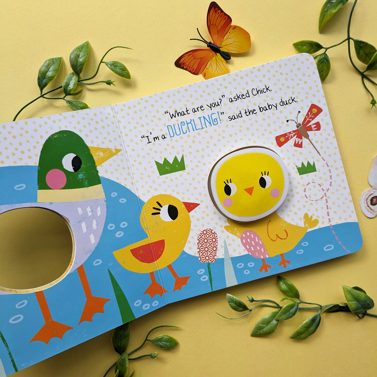 Squishy Squeaky Chick - Children's Silicone Board Book