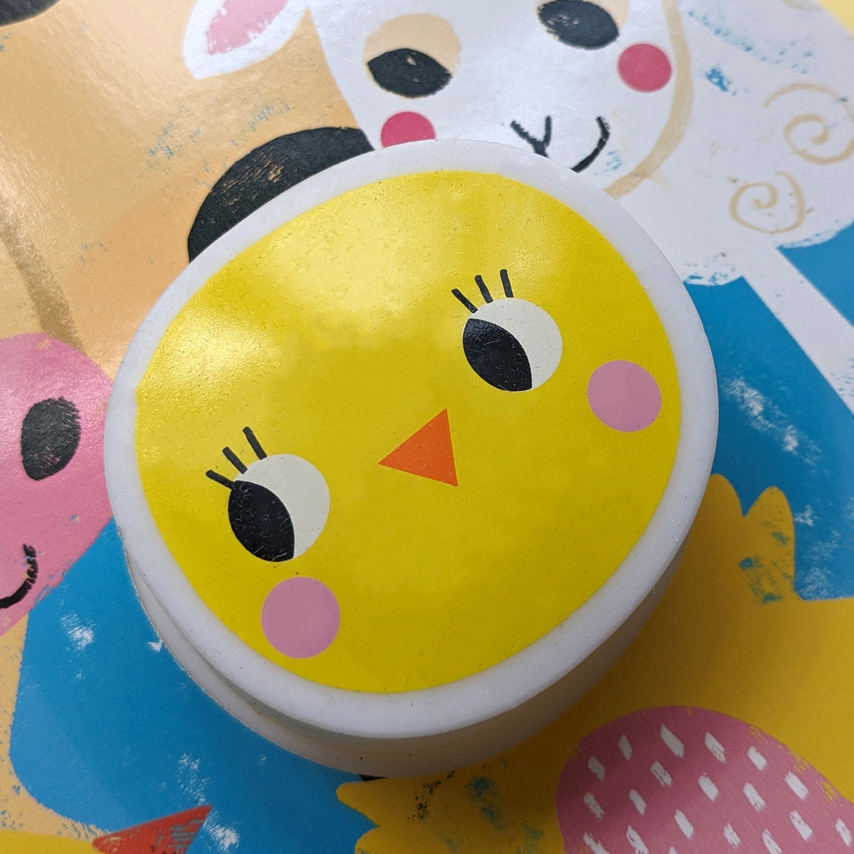 Squishy Squeaky Chick - Children's Silicone Board Book