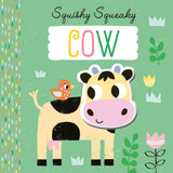 Squishy Squeaky Cow - Children's Silicone Board Book