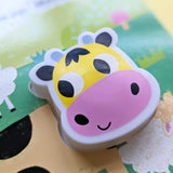 Squishy Squeaky Cow - Children's Silicone Board Book