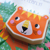 Squishy Squeaky Tiger - Children's Silicone Board Book