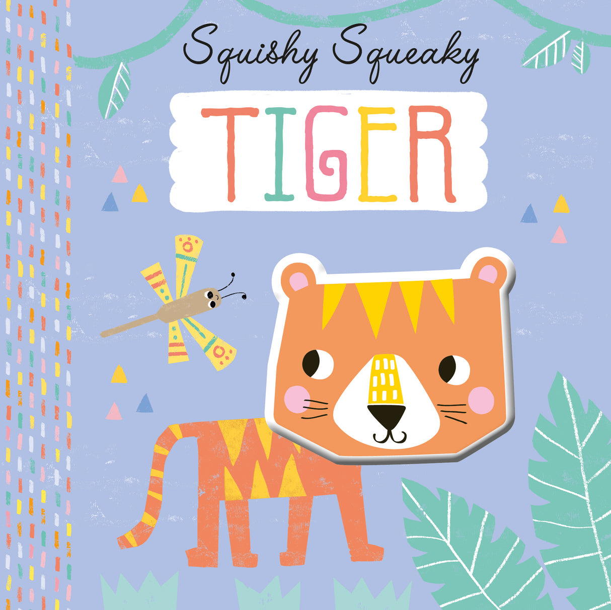 Squishy Squeaky Tiger - Children's Silicone Board Book