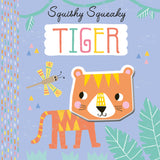 Squishy Squeaky Tiger - Children's Silicone Board Book