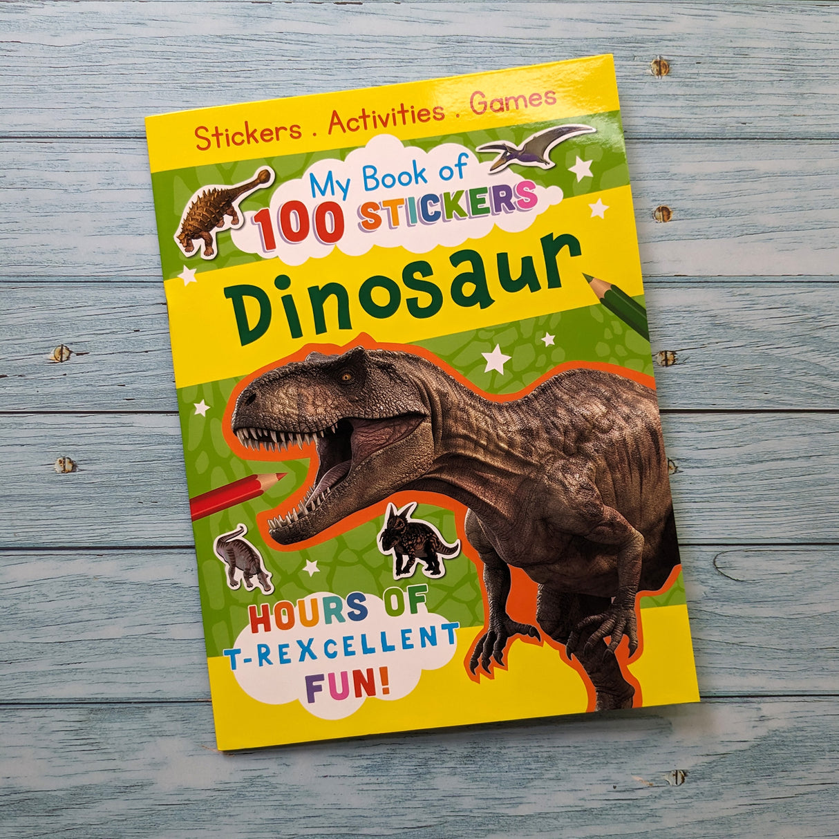 My Book Of 100 Stickers - Dinosaurs