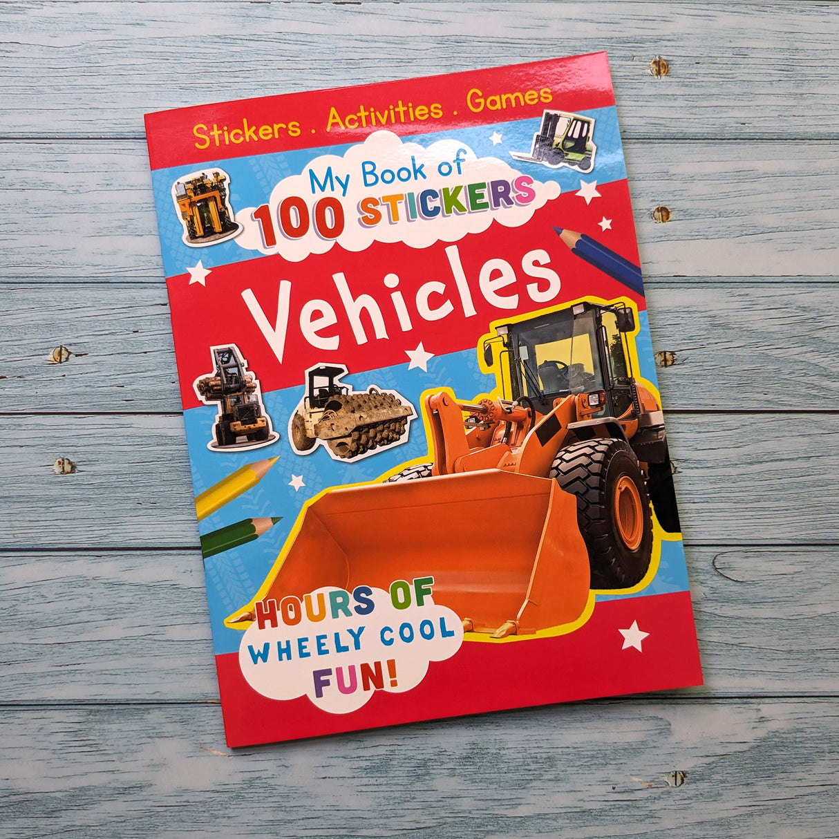 My Book Of 100 Stickers - Vehicles