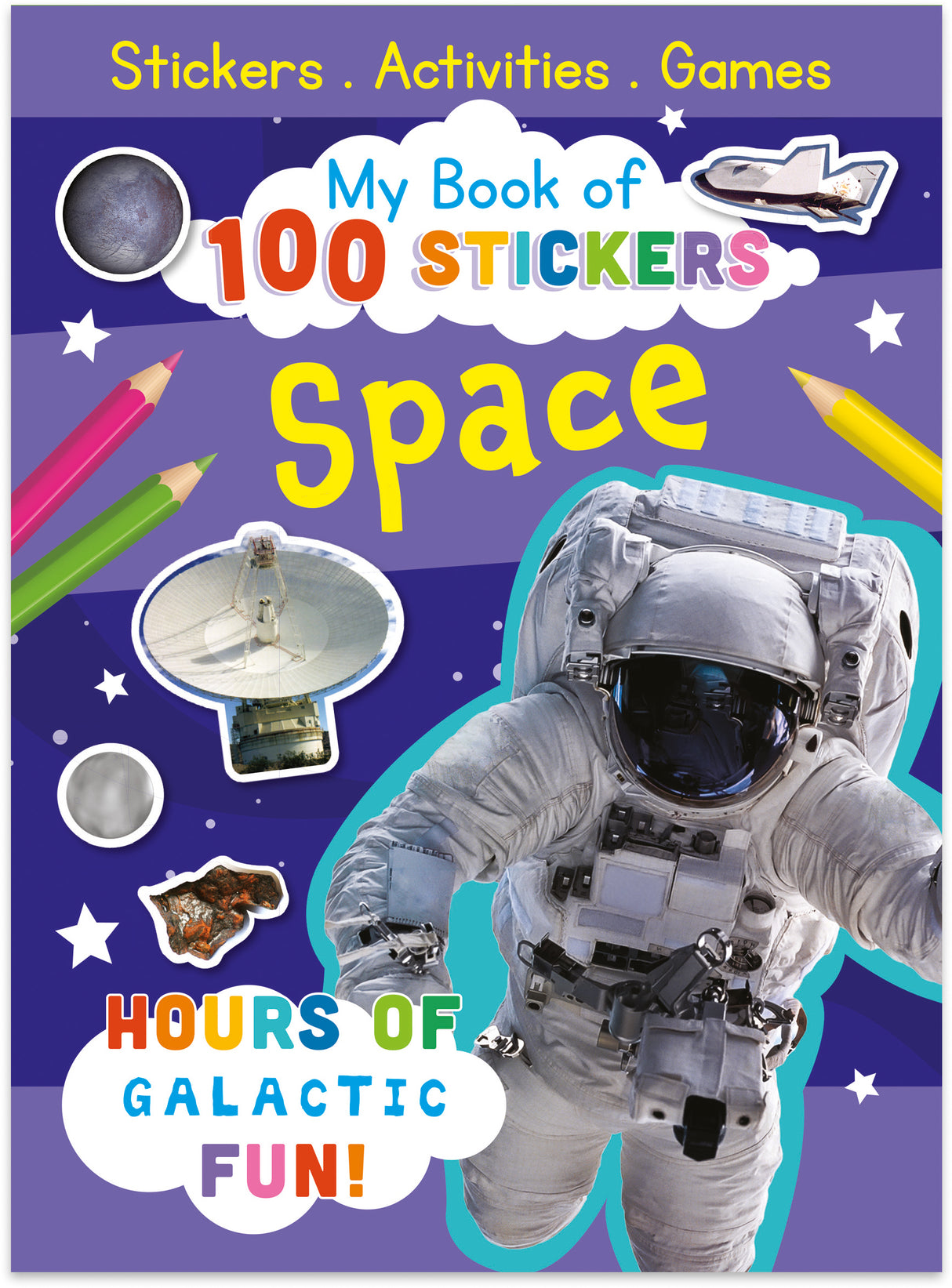 My Book Of 100 Stickers - Space