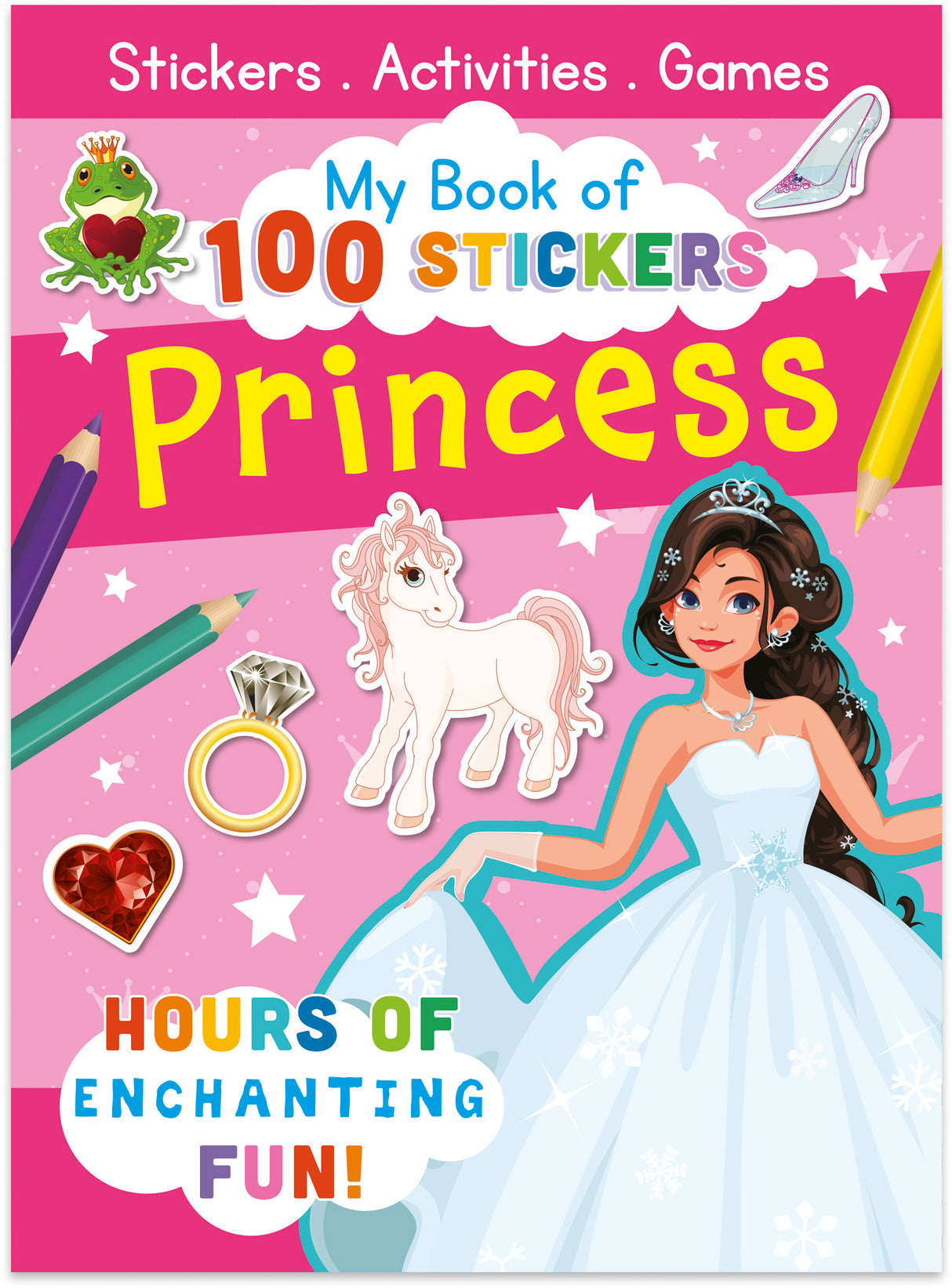 My Book Of 100 Stickers - Princess