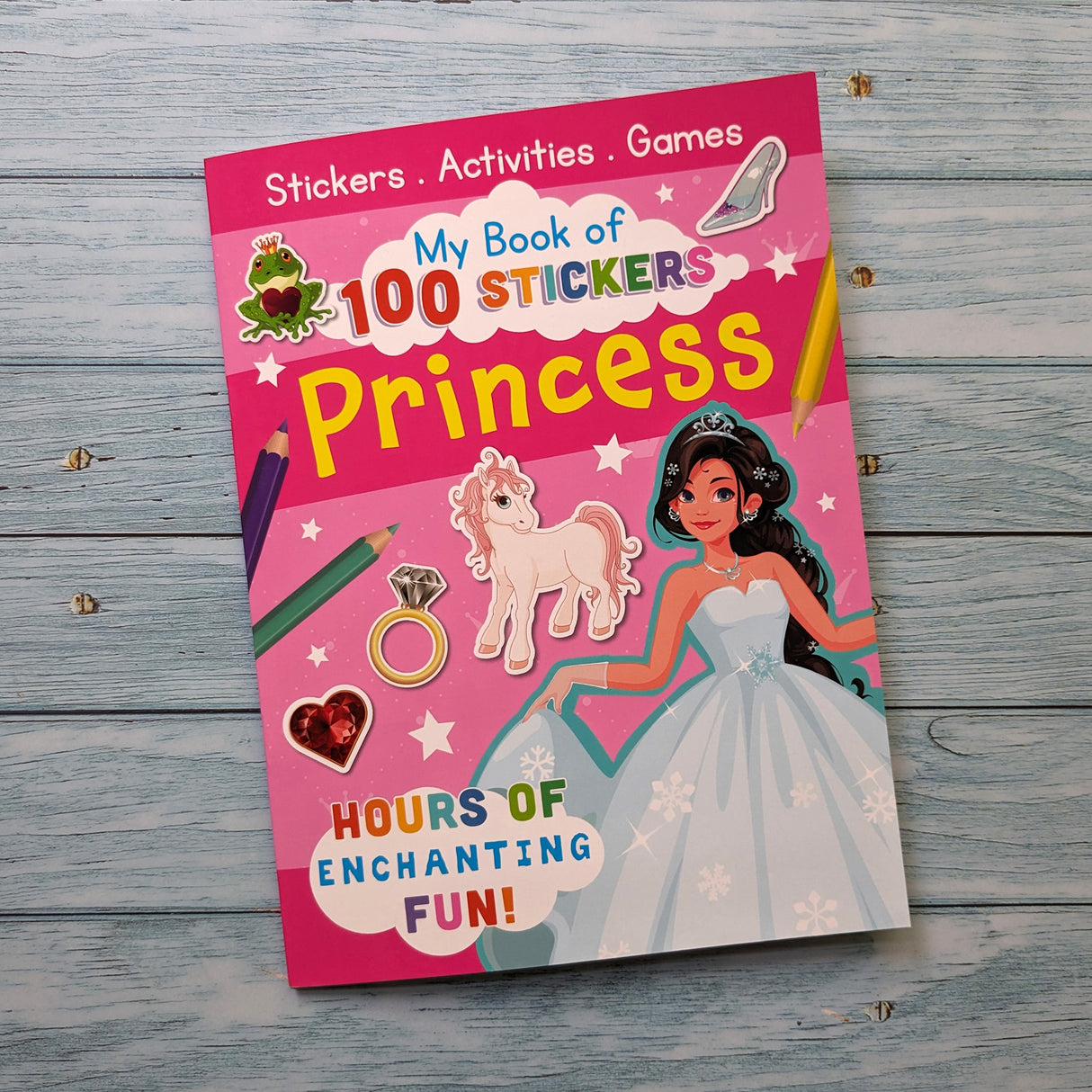 My Book Of 100 Stickers - Princess