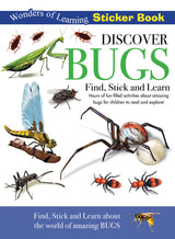 Discover Bugs Sticker Book - Find, Stick and Learn