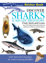 Discover Sharks Sticker Book - Find, Stick and Learn