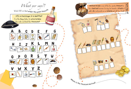 Discover Pirates Sticker Book - Find, Stick and Learn