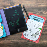 Children's LCD Tablet & Flashcards - Learn To Draw Bible Stories