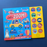 Let's Zoom - Children's 10 Button Sound Book