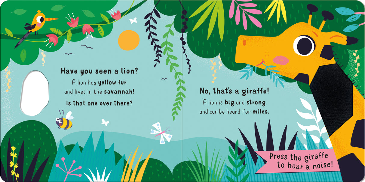 Have You Seen A Lion? Children's Touch & Feel Sound Book