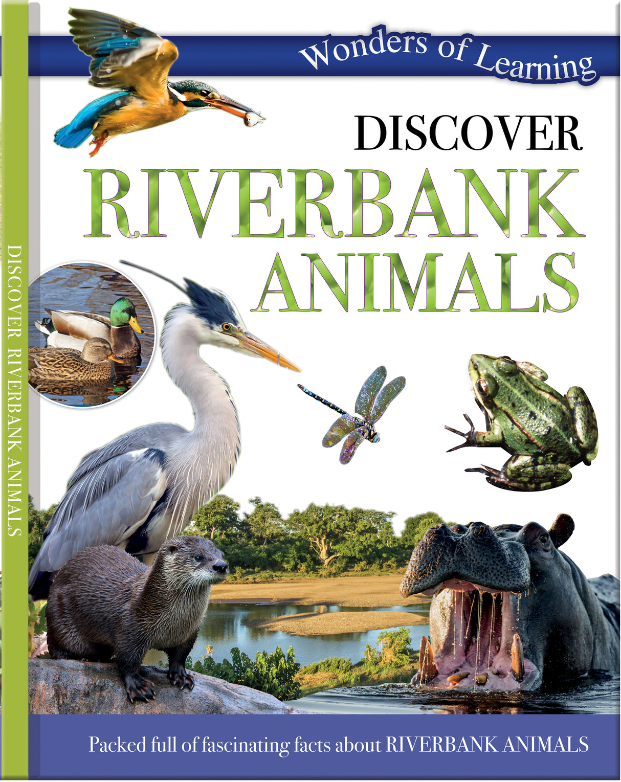 Discover Riverbank Animals - Children's Reference Book