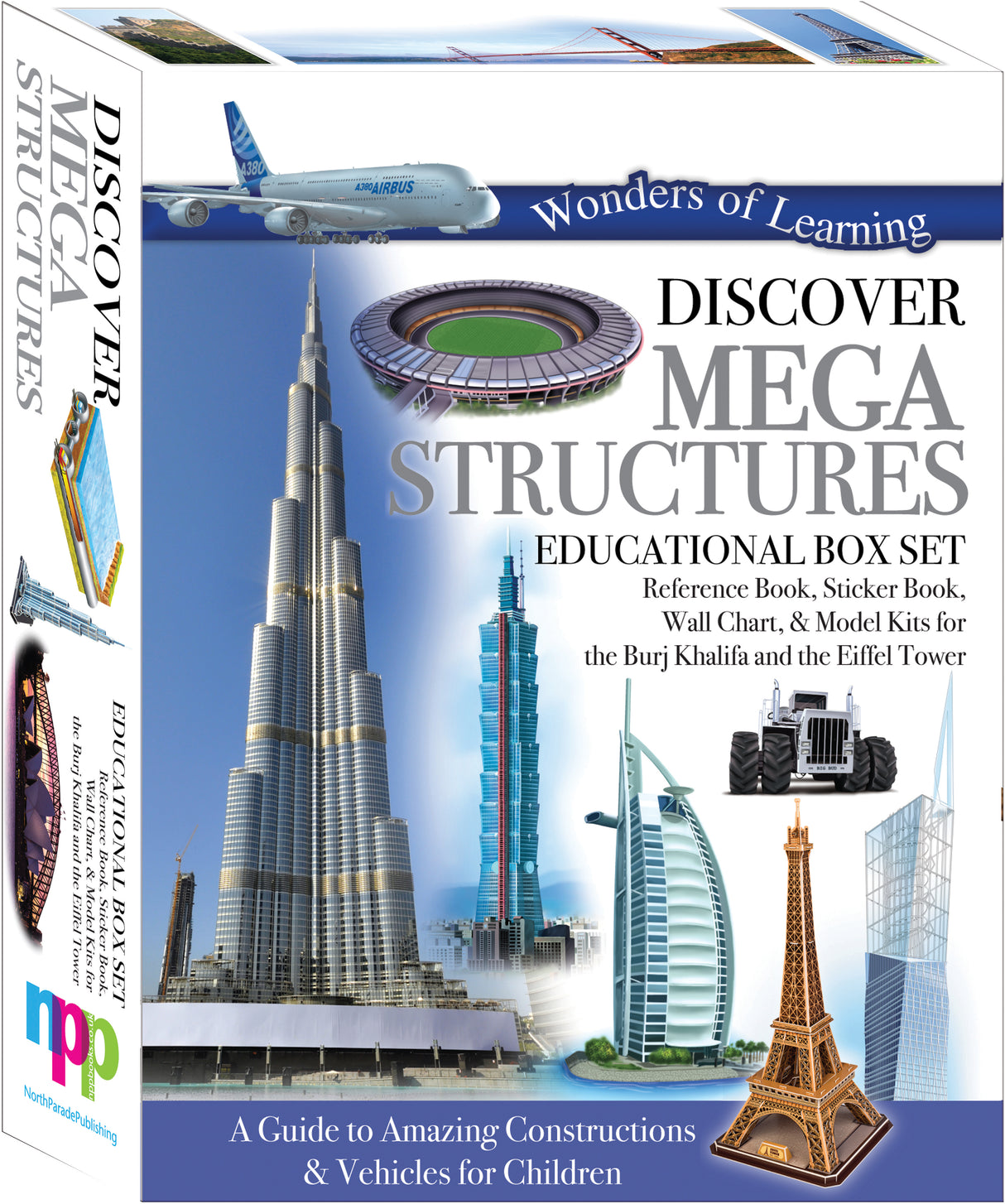 Discover Mega Structures Educational Box Set - Children's STEM Learning