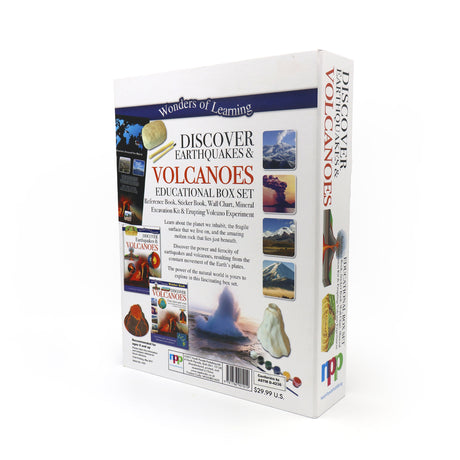 Discover Earthquakes & Volcanoes Educational Box Set - Children's STEM Learning