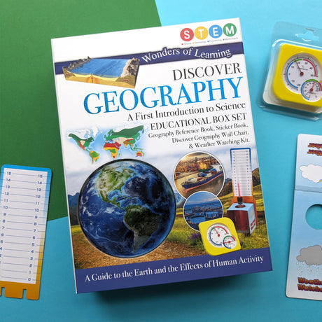 Discover Geography Educational Box Set - Children's STEM Learning