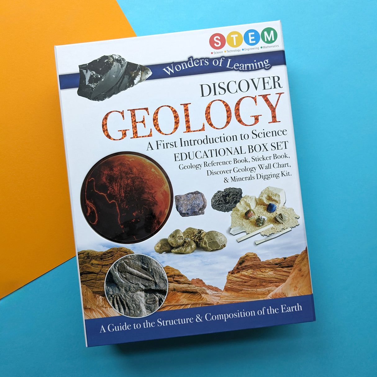 Discover Geology Educational Box Set - Children's STEM Learning