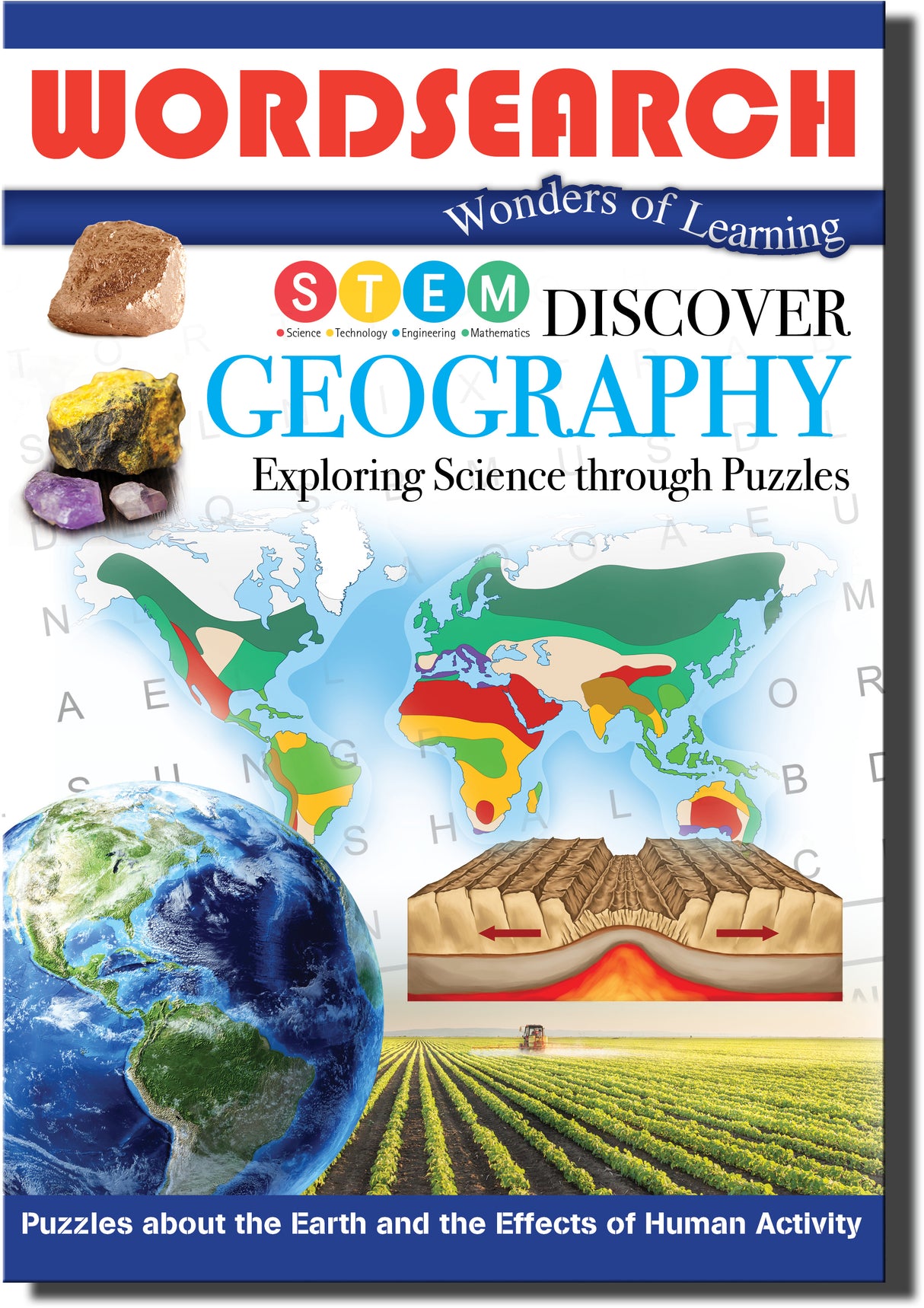 Discover Geography – Wordsearch Puzzle Book