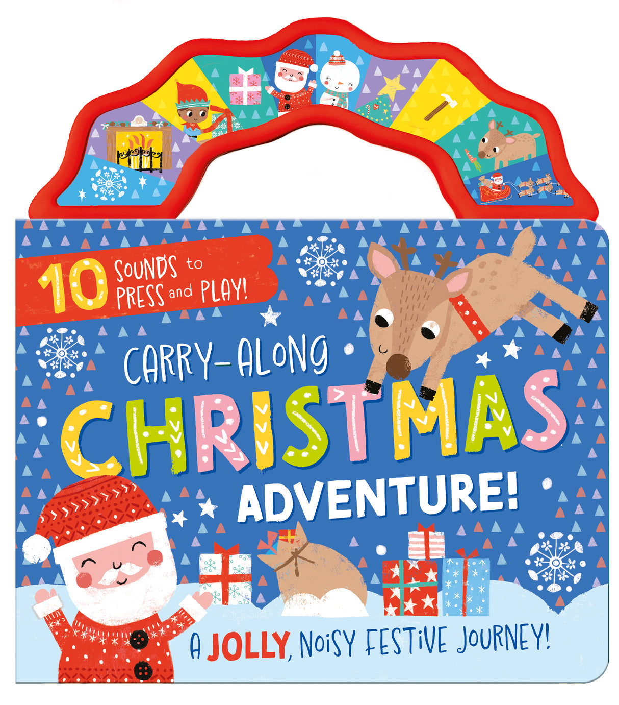 Carry-Along Christmas Adventure – Children’s 10 Button Sound Book