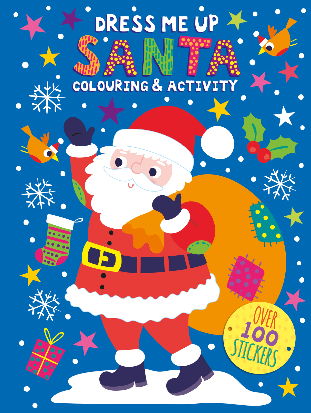 Dress Me Up Colouring & Activity Book – Santa