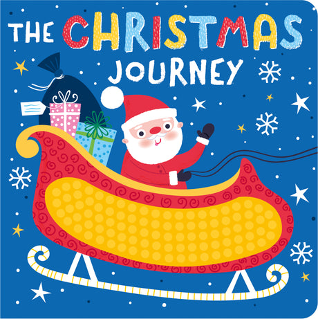 Touch and Feel Puzzle and Board Book Set – Santa’s Christmas Journey - Tactile Fun For Children