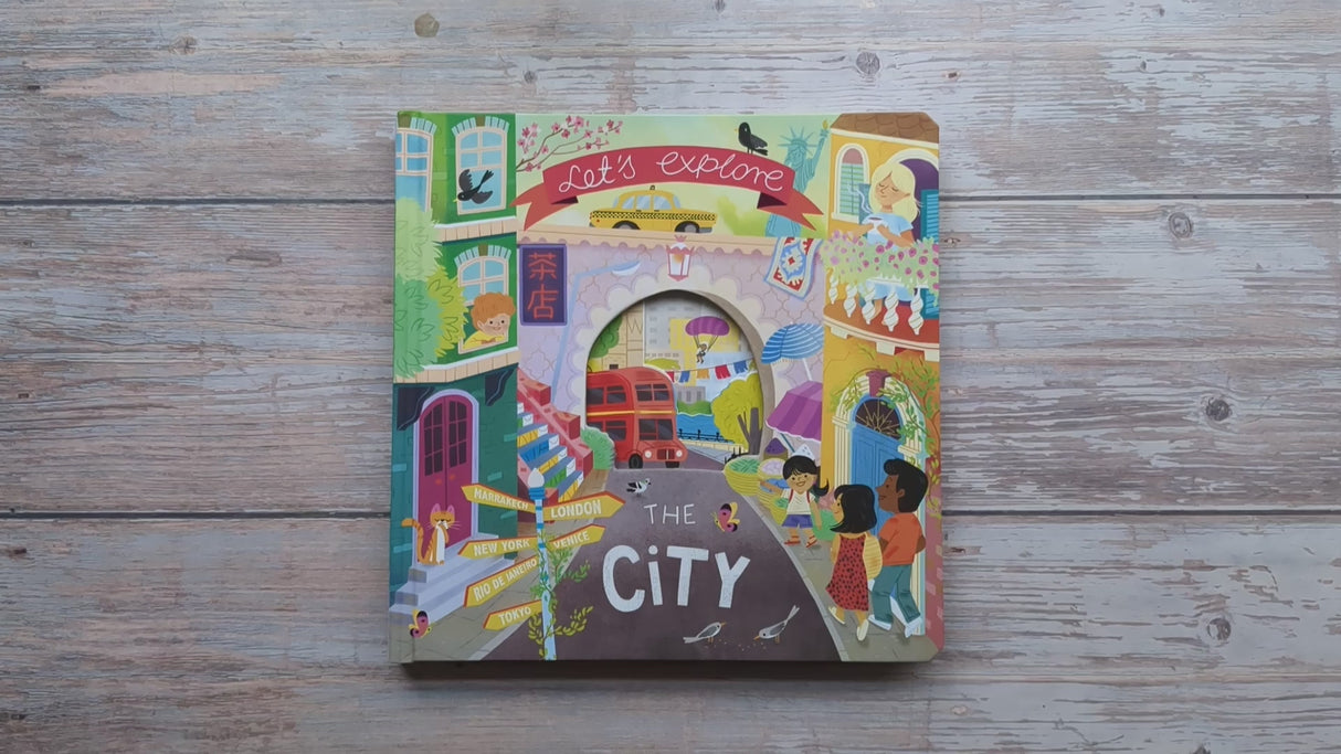 Let's Explore The City - Children's Lift-The-Flap Book