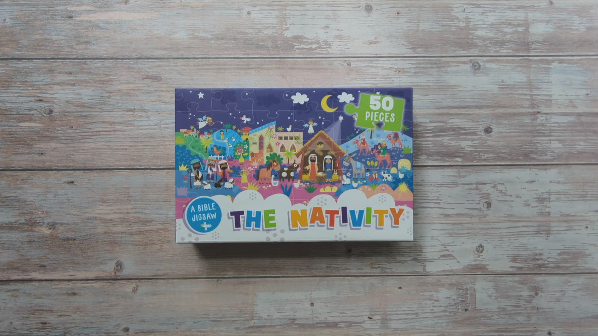 The Nativity Jigsaw Puzzle - Children's 50 Piece Puzzle