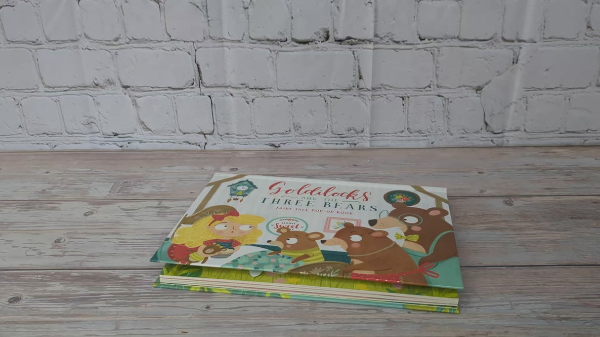 Goldilocks and the Three Bears - Children’s Fairy Tale Pop-Up Book