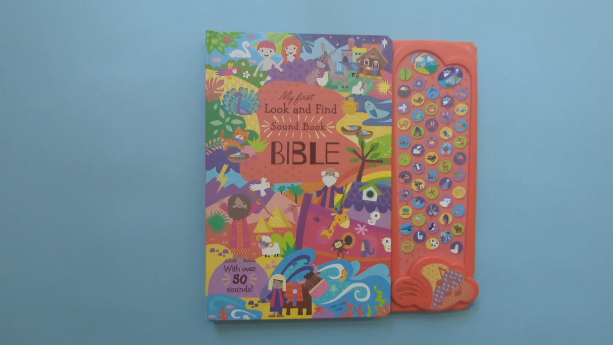 My First Look And Find Bible - Children's 50 Button Sound Book