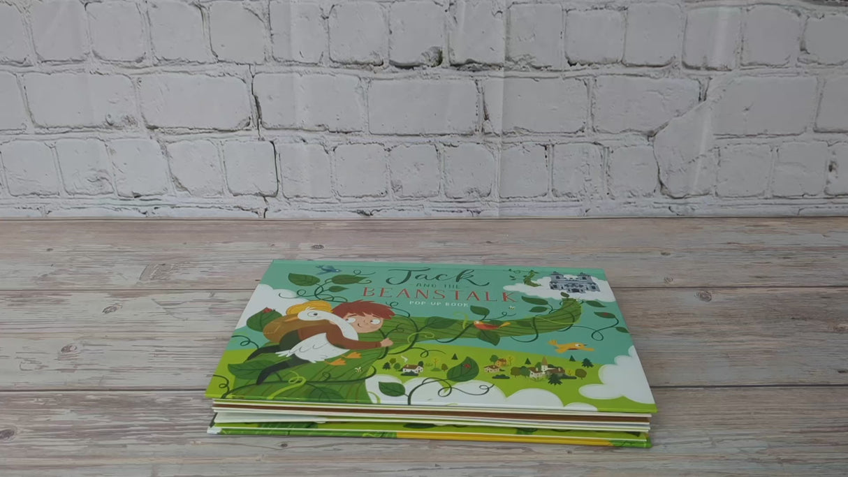 Jack And The Beanstalk - Children’s Fairy Tale Pop-Up Book